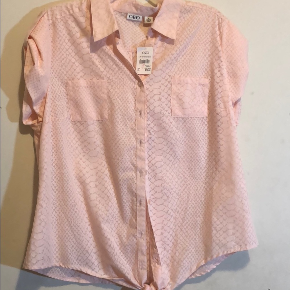 Pink dress shirt